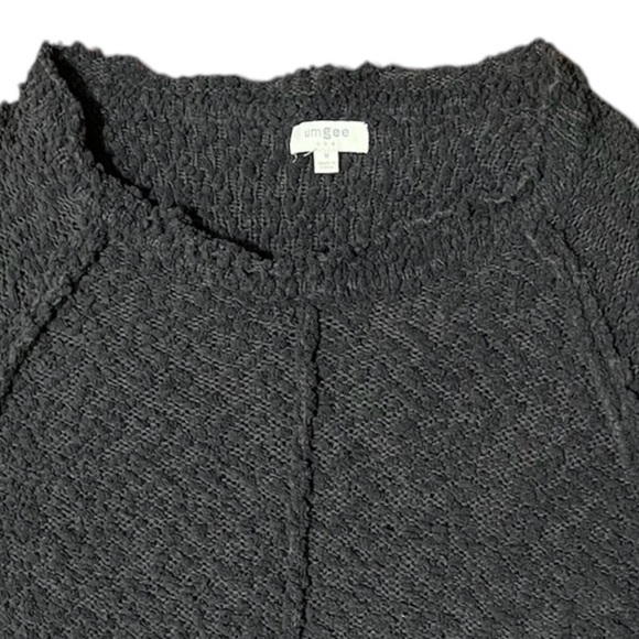 Umgee Chunky Women's Black Sweater Sz M - Picture 4 of 4